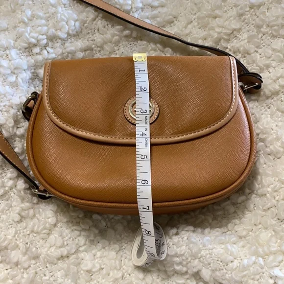 NWT Giani Bernini Saffiano Purse Camel/Rust Color - Picture 8 of 8